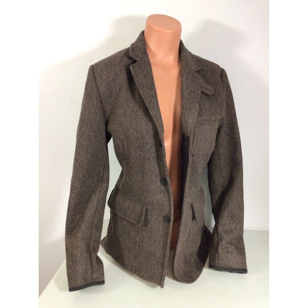 H&M Wool Blazer Preppy Academia Jacket Womens Small